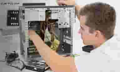 فروشگاه تعمیر کامپیوتر در سازمان برنامه شمالی