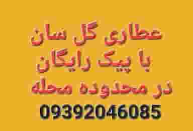 عطاری گل سان در باغ زیار اصفهان