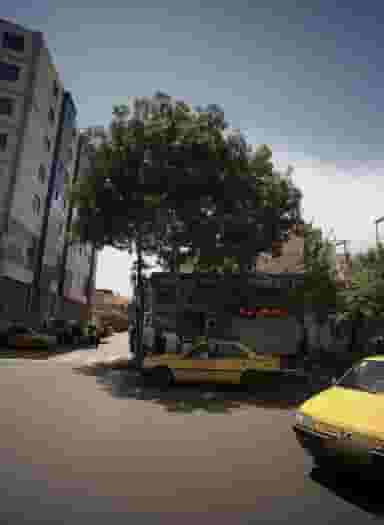 آبمیوه فروشی سرو ویتامین در پایین خیابان مشهد