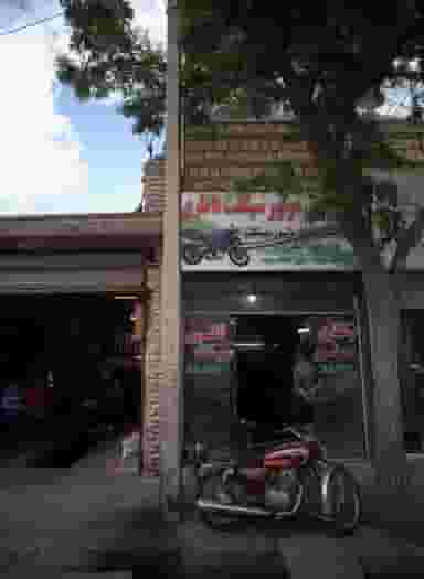 تراشکاری موتورسیکلت ناظری در نیزه مشهد