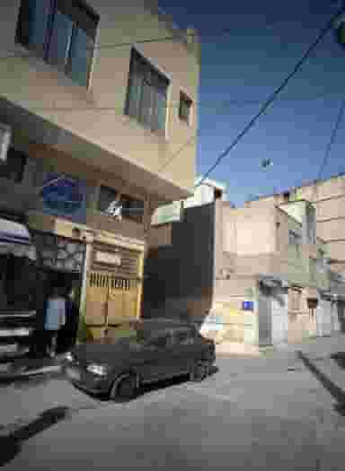 نقاشی ساختمان در عیدگاه مشهد