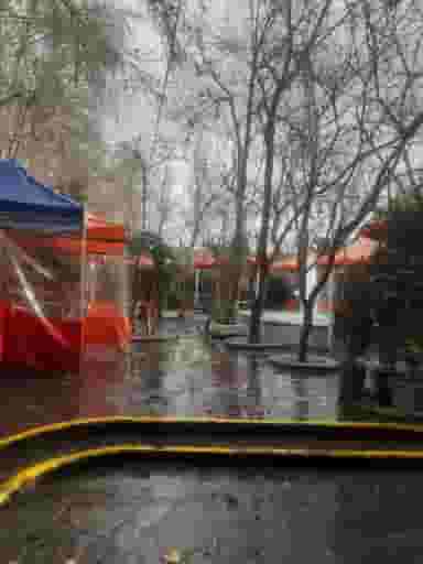 باغچه‌ خانوادگی آبشار در فرحزاد تهران