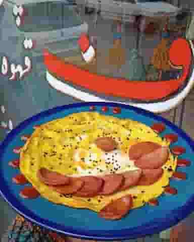 کافه صبحانه ف در منظریه رشت