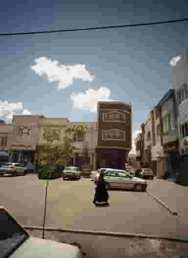 نان سنگک در هفت تیر مشهد