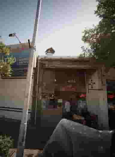 نان سنتی تنوری در عامل مشهد