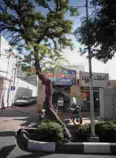 نان سنگک کاخک در راه آهن مشهد