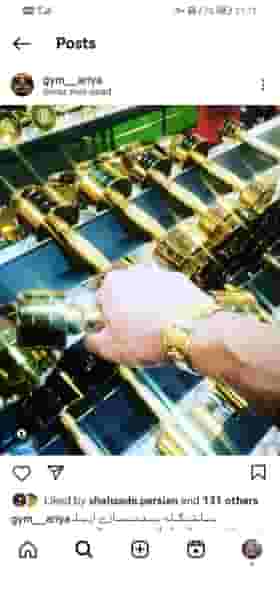 باشگاه بدنسازی آریا در معالی آباد شیراز