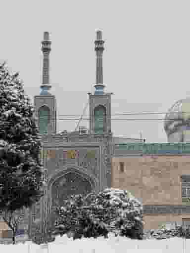 سالن اجتماعات و آمفی تئاتر مسجد صاحب الزمان عج در آسمان تهران