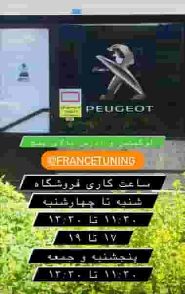 فروشگاه فرانس تیونینگ لوازم اسپرت ۲۰۶ و ۲۰۷ در لویزان تهران