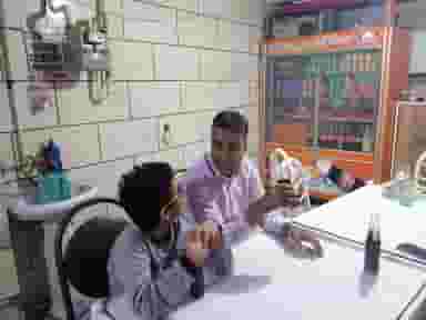 ساندویچی کلانتری در کافی کرمان