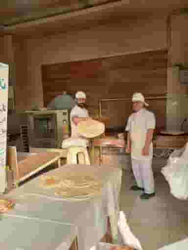 نان ساجی رجبی در گذرنامه کرمانشاه