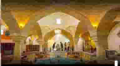 سفره خانه سنتی حمام قلعه در بوعلی سینا همدان