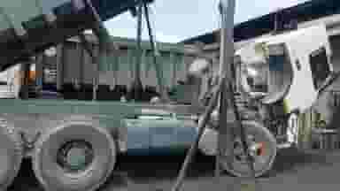 آهنگری ماشین سنگین اسحاق اسدی در کتی شرقی بابل