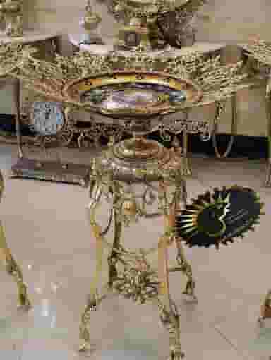 تولیدی لوستر شمس برنز در اشرفی لاله تبریز