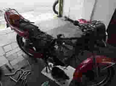 تعمیرگاه و لوازم یدکی موتور سیکلت حامد در آج بیشه رشت