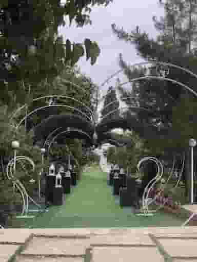 باغ تالار عمارت خورشید کرج