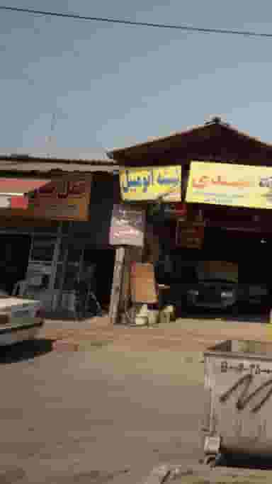 شیشه اتومبیل مجتبی در موزیرج شمالی بابل