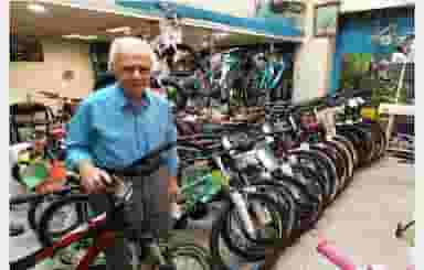 دوچرخه ذوالفقاری در برغان کرج