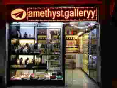 گالری آمیتیست (بدلیجات) در بازار کرمانشاه