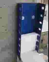 مستر وال پست قزوین(ناودانی) میلگرد بستر در نوروزیان قزوین