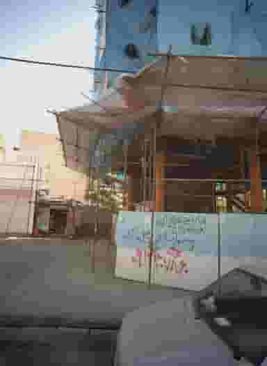 بیل مکانیکی در کیانشهر جنوبی 