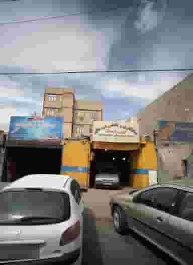 صافکاری و نقاشی دوستان در ایثارگران مشهد