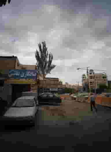 صافکاری نقاشی مهدی در فلسطین مشهد