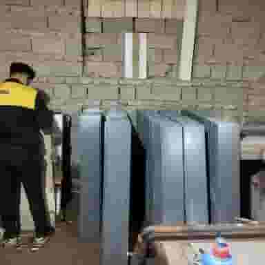 برش قرنیز گرانیت فروردینی در فرودگاه تبریز