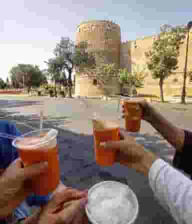 بستنی زند در بازار شیراز