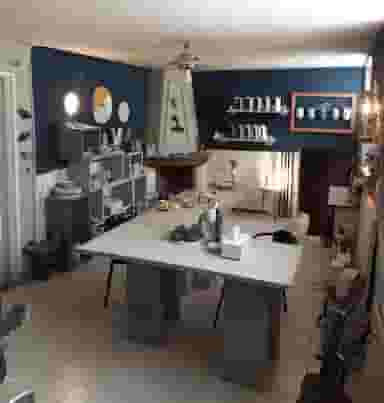 استودیو و گالری چهار (فروشگاه محصولات دکوری بتنی) در پونک تهران