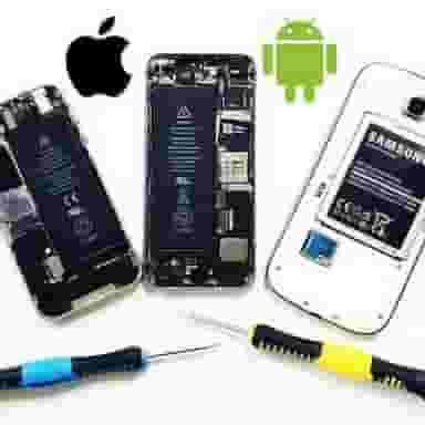 آقای تعمیرکار موبایل در سرخاب تبریز