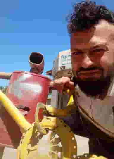 اگزوزسازی گنبد زز در حاجیلار قلعه گنبد کاووس