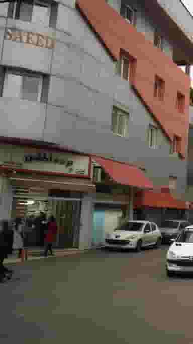 پرده اطلس در پارک بازار لنگرود