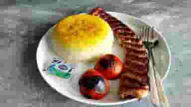 کباب شیپوری در ایزدی فریدون‌کنار