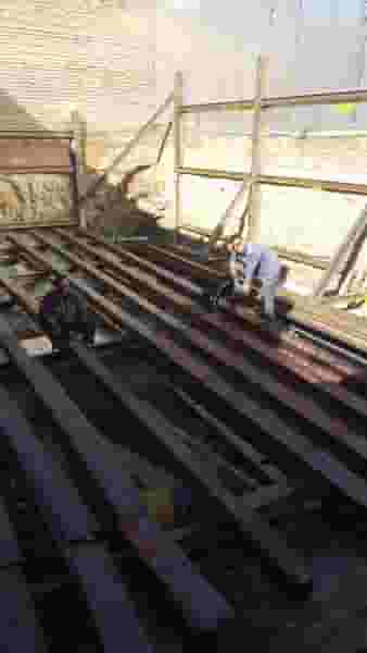 ساخت انواع اسکلت فلزی ولی عصر عج(علی چراغی) در قلعه گرم بروجرد