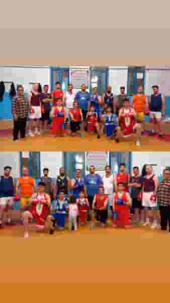 بوکس و دفاع شخصی استاد کوروش علی بخشی شعبه دوم در بسیج بروجرد