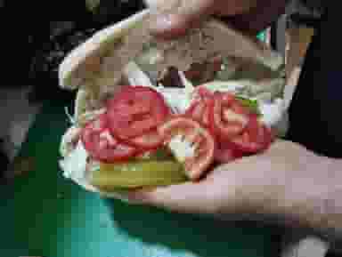 ساندویچ سبلان در یادگار قائم شهر