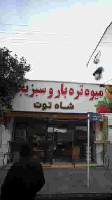 میوه تره بار و سبزیجات شاه توت در امام خمینی قائم شهر