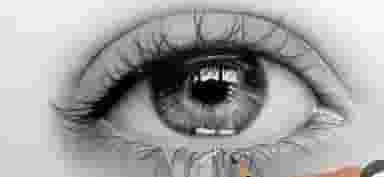 نقاشی سیاه قلم روژینا در حافظیه 