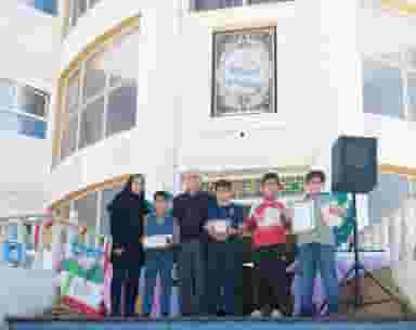 دبستان هوشمند سپهر در باغ آسیایی کازرون