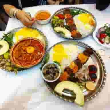 رستوران سعادت در تازه شهر اردبیل