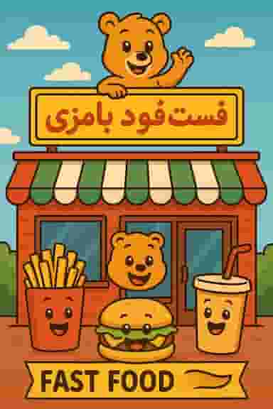 فست فود بامزی در سرآسیاب فرسنگی کرمان