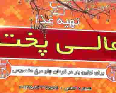 تهیه غذای عالی پخت شهرک دانشگاه کرمان