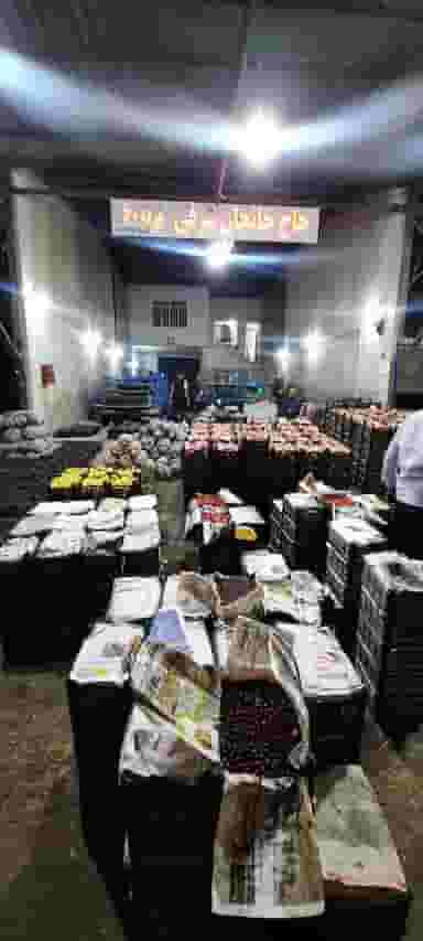 بازار میوه و تره بار در ماسور خرم‌آباد