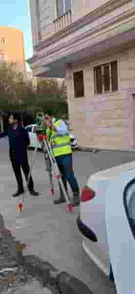 گروه نقشه برداری ژئوپارس در زنبیل آباد قم