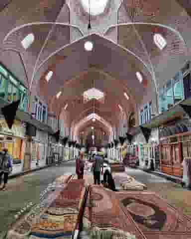 تیمچه مظفریه در بازار تبریز