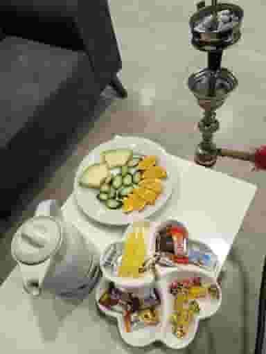 چایخانه و سفره خانه خانواده در ائل گلی تبریز