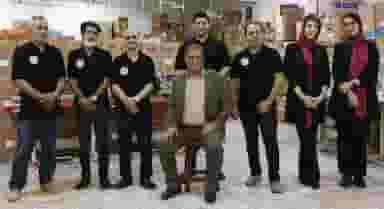 فروشگاه چرخ خیاطی حضرتی در بازار تبریز