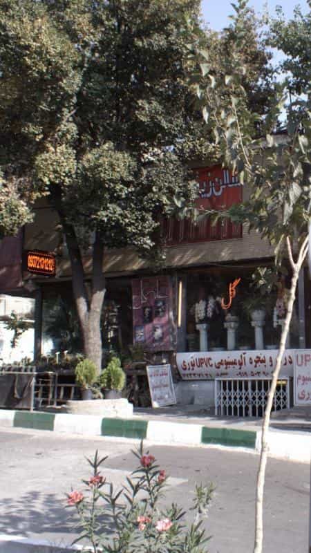 عکس خانه گل در استخر