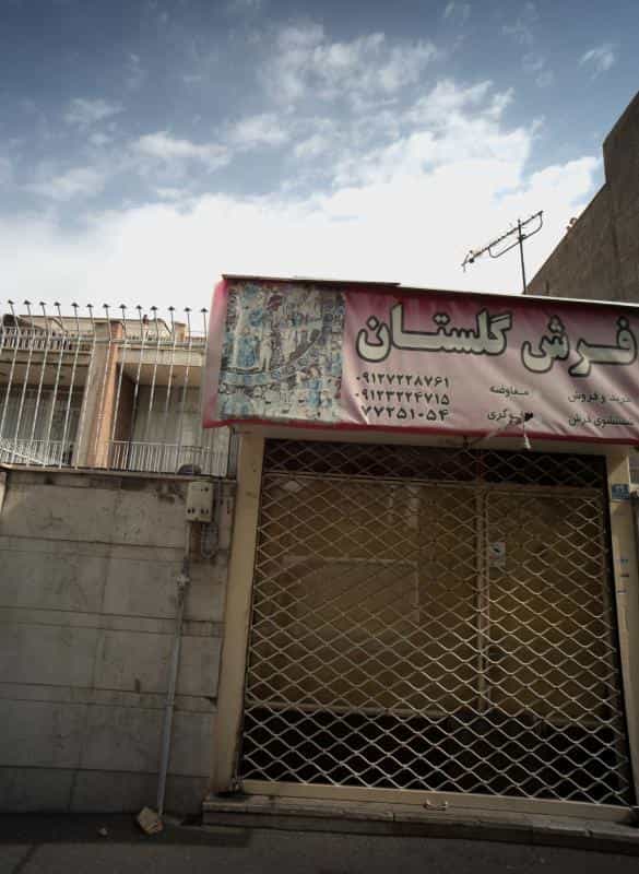 عکس فرش گلستان در فدک